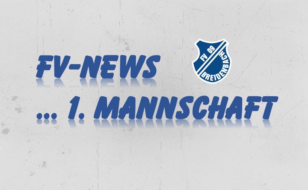 SSV Langenaubach - FV 09  1:2 (1:0) Nächster Dreier! ... Spitzenreiter!!! - FV 09 Breidenbach