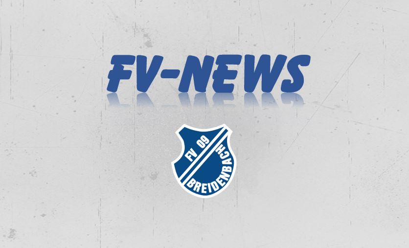 FC TUBA POHLHEIM - FV 09 2:2 (1:2) ... FV-Serie hält auch beim Favoriten - FV 09 Breidenbach