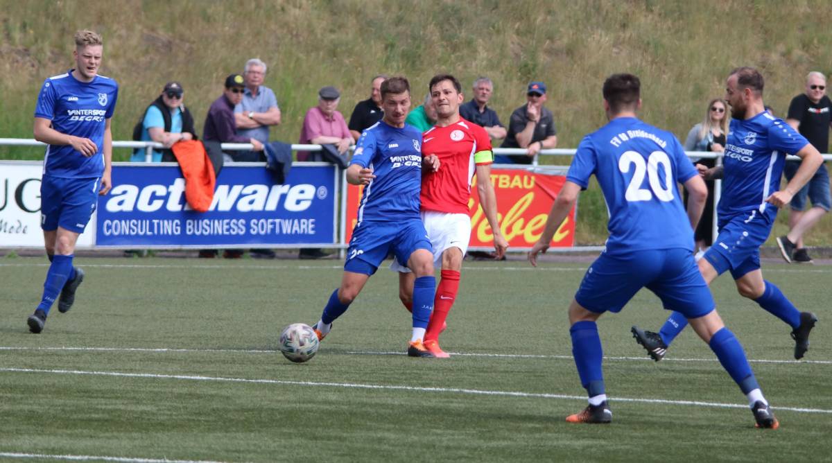 FV 09 - SG Kinzenbach 2:0 (0:0) ... Felix Baum trifft praktisch immer gegen Kinzenbach - FV 09 Breidenbach