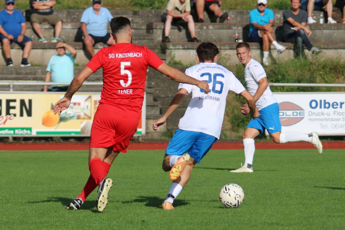 FV 09 - SG Kinzenbach 4:2 (1:1) ... Matchwinner Emil Hallermann - FV 09 Breidenbach