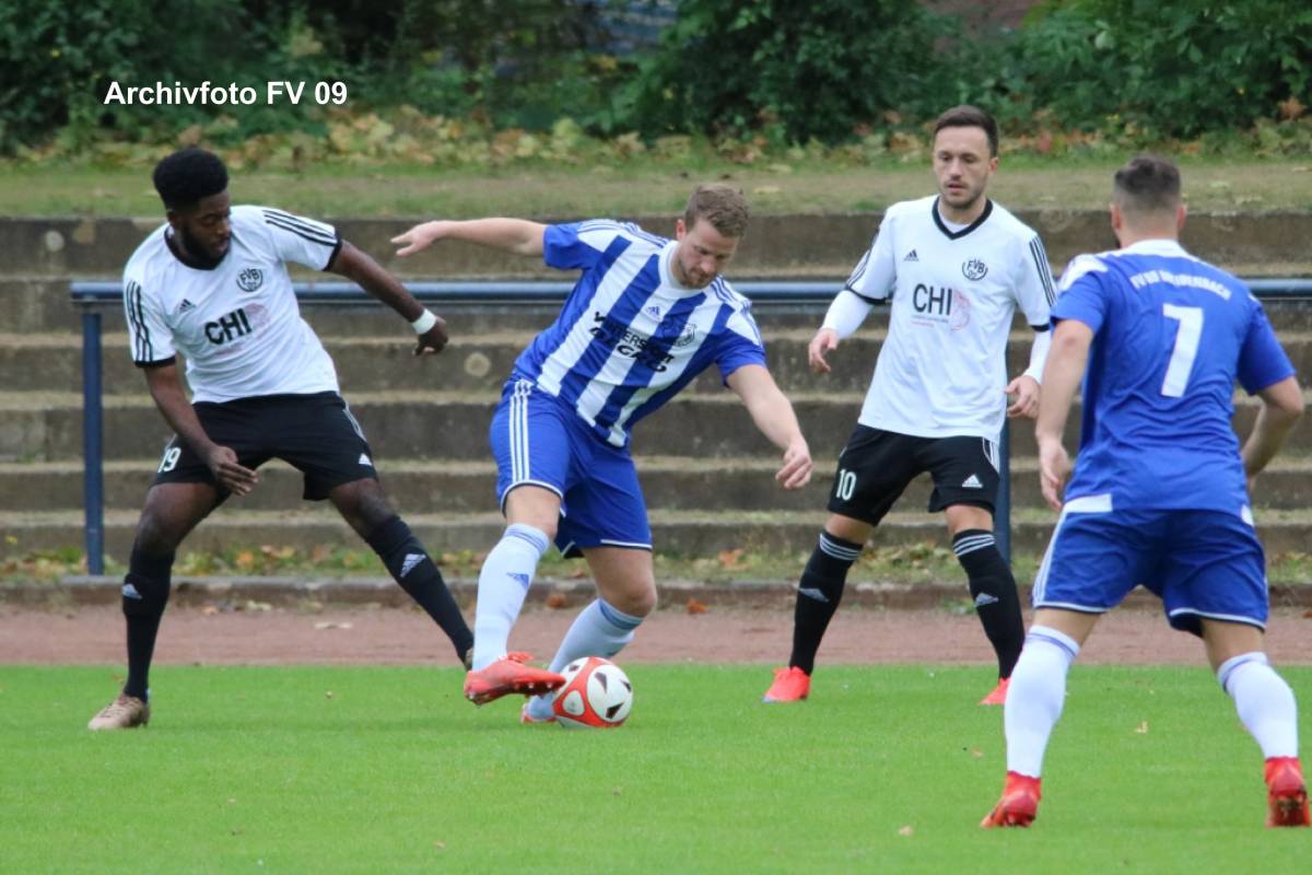 FV Biebrich 02 - FV 09 1:0 ... Letztes Aufgebot - gute Leistung - kein Glück - FV 09 Breidenbach